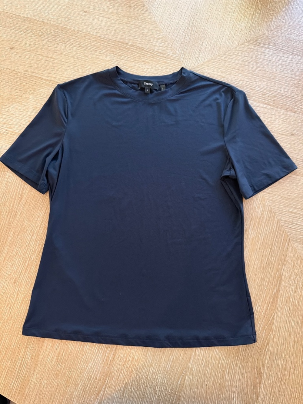 Theory Slim Fit Tee in Nylon